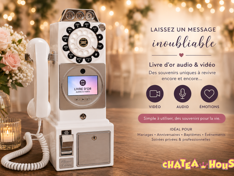 Livre d'or audio et vidéo